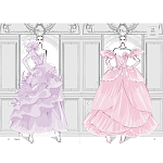 Megan Hess. Elegance варинант исполнения - 2 | Loft Concept в Казани