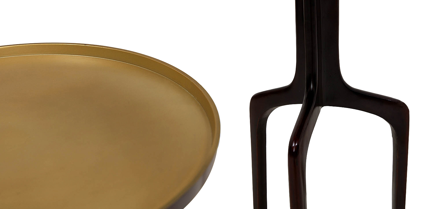 Приставной столик на трёх ножках Jose Tripod Coffee Table Приставной столик на трёх ножках Jose Tripod Coffee Table - Loft-Concept в Казани