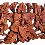 Панно из дерева цветы Celticflower  Panel With Trees варинант исполнения - 2 | Loft Concept в Казани