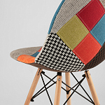 Стул с обивкой в технике пэчворк DSW варинант исполнения - 6 | Loft Concept в Казани