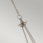 Люстра с прозрачными плафонами из пузырчатого стекла Kichler варинант исполнения - 8 | Loft Concept в Казани