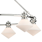 Люстра с ромбовидными плафонами Pointed Diamond Shade варинант исполнения - 1 | Loft Concept в Казани