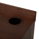 Рабочий стол из массива ясеня Marleen Brown Desk варинант исполнения - 2 | Loft Concept в Казани