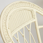 Комплект уличной мебели из ротанга Clara белый варинант исполнения - 3 | Loft Concept в Казани