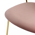 Стул Singer Chair без подлокотников Розовый Велюр варинант исполнения - 6 | Loft Concept в Казани