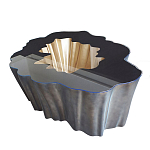 Кофейный стол Burl Exotic tree Coffee Table Brown варинант исполнения - 1 | Loft Concept в Казани