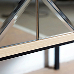 Шкаф с 2-мя зеркальными дверцами Serena Mirror Cabinet варинант исполнения - 5 | Loft Concept в Казани