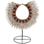 Этническое ожерелье из ракушек на подставке Ethnic Necklace Sharp Lacy Shells варинант исполнения - 1 | Loft Concept в Казани