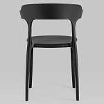 Черный стул из прочного PP-пластика JORIS варинант исполнения - 3 | Loft Concept в Казани