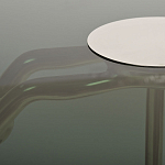 Столик журнальный на основании в виде фигурки девушки Maiden варинант исполнения - 2 | Loft Concept в Казани