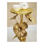 Столик приставной из металла с основанием в виде цветочной композиции Flower Arrangement Table варинант исполнения - 6 | Loft Concept в Казани