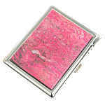 Портсигар с газовой зажигалкой из натурального камня Родонит Stone Cigarettes Cases варинант исполнения - 1 | Loft Concept в Казани