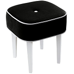 Квадратный мягкий пуф на белых ножках Winton Pouf Square варинант исполнения - 9 | Loft Concept в Казани