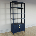 Стеллаж со стеклянными полками Elsa Dreams Blue варинант исполнения - 1 | Loft Concept в Казани