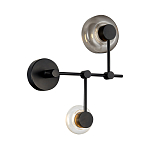 Бра с 2-мя плафонами разного диаметра и цвета Polyhedron варинант исполнения - 1 | Loft Concept в Казани