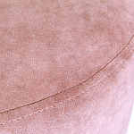 Банкетка овальная пыльно-розовый велюр на 4-х металлических ножках золотого цвета SANJAY варинант исполнения - 5 | Loft Concept в Казани