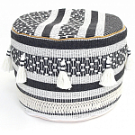Пуф  Black and White Ornament варинант исполнения - 1 | Loft Concept в Казани
