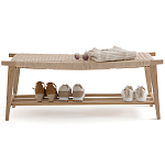 Деревянная банкетка из массива дуба Mia Oak Banquet варинант исполнения - 3 | Loft Concept в Казани