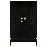 Платяной шкаф Elsa Dreams Black с 2-мя фасадами варинант исполнения - 5 | Loft Concept в Казани