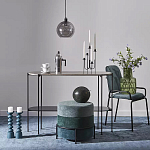 Подсвечник фигурный голубой Bright Accent 33 см варинант исполнения - 4 | Loft Concept в Казани