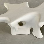 Кофейный стол природной формы Sirius White Coffee Table варинант исполнения - 1 | Loft Concept в Казани