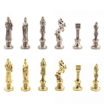 Шахматы Ренессанс с доской из натурального мрамора Decorative Thematic Chess варинант исполнения - 5 | Loft Concept в Казани