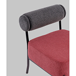 Кресло Ponpoun тёмно-серый бордо варинант исполнения - 2 | Loft Concept в Казани