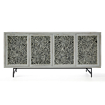Буфет в гостиную с инкрустацией Palm Sideboard with Bone Inlay варинант исполнения - 1 | Loft Concept в Казани
