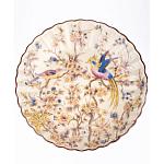 Чаша с цветочным орнаментом на ножке в виде бронзового ангела Eden Garden варинант исполнения - 4 | Loft Concept в Казани