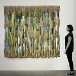 Художественный панно макраме Wall decor Voice the Forest варинант исполнения - 1 | Loft Concept в Казани