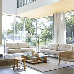 Кресло с каркасом из массива дуба Gallin Chair Boucle варинант исполнения - 8 | Loft Concept в Казани