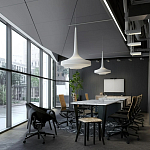 Подвесной вязаный белый светильник «Лампа Марракеша» варинант исполнения - 2 | Loft Concept в Казани