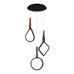 Подвесной светильник с геометрическими источниками света Geometric Architecture of Light варинант исполнения - 1 | Loft Concept в Казани