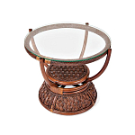 Столик кофейный из ротанга Eloise варинант исполнения - 1 | Loft Concept в Казани