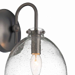 Бра с куполообразным прозрачным плафоном Glass Dome with Seeds варинант исполнения - 1 | Loft Concept в Казани