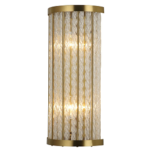 Бра с плафоном из стеклянных закрученных трубочек Revolve