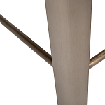 Стул барный светло-серый из экокожи Spectacular High Bar Stool варинант исполнения - 6 | Loft Concept в Казани