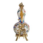 Ваза из фарфора с птицами и цветочной росписью Garden of Eden варинант исполнения - 3 | Loft Concept в Казани