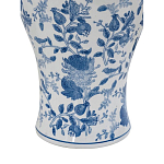 Ваза фарфоровая высокая с синими цветочными мотивами Independence варинант исполнения - 3 | Loft Concept в Казани