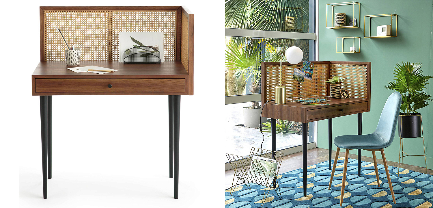 Рабочий стол Agnar Wicker Table Рабочий стол Agnar Wicker Table - Loft-Concept в Казани
