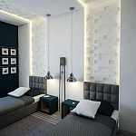 Гипсовая 3D Панель M-109 варинант исполнения - 2 | Loft Concept в Казани