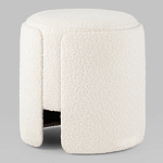 Дизайнерский Пуф Букле Poof Alice White Boucle  варинант исполнения - 3 | Loft Concept в Казани