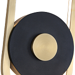 Бра с овальной рамой цвета латунь Midnight Orbit варинант исполнения - 1 | Loft Concept в Казани