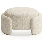 Круглая Оттоманка Alice ткань букле варинант исполнения - 2 | Loft Concept в Казани