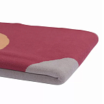 Плед из хлопка с абстрактным принтом Elysian Flow Ember варинант исполнения - 3 | Loft Concept в Казани