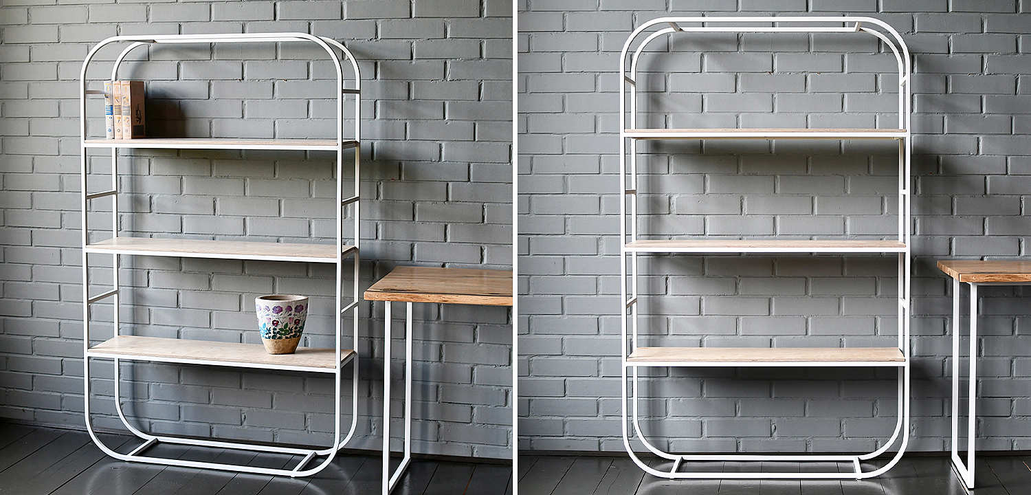 Стеллаж Parson Industrial Metal Rust Rack Стеллаж Parson Industrial Metal Rust Rack - Loft-Concept в Казани