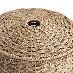 Корзина с крышкой из камыша Chane Wicker Basket варинант исполнения - 4 | Loft Concept в Казани