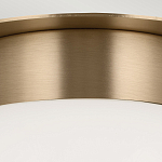 Потолочный светильник с белым матовым шарообразным плафоном Kichler варинант исполнения - 4 | Loft Concept в Казани