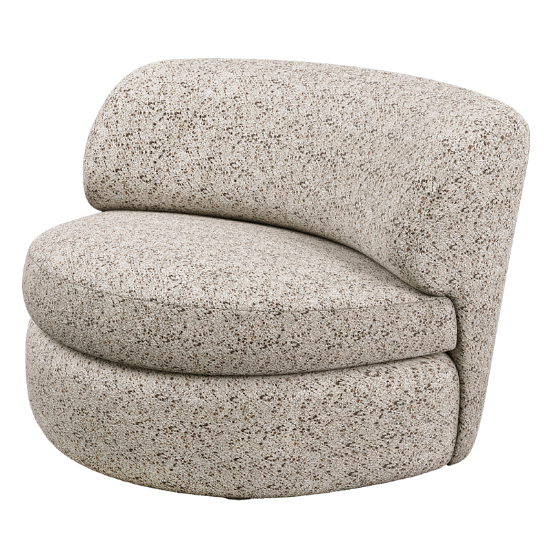 Кресло Ulysses Молочный Серый в Казани | Loft Concept 