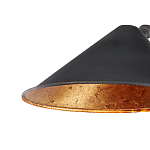 Бра настенное на тонком кронштейне с 2-мя конусообразными плафонами Vintage Reading Light варинант исполнения - 1 | Loft Concept в Казани